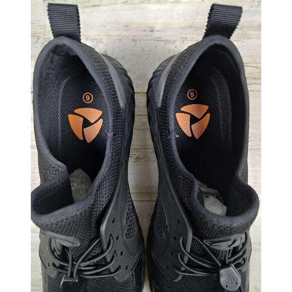 The Invincible Shoe Women/Men Defender 2.0 Steel Toe Shoe Black Size USW 7.5/M 6 - Picture 5 of 9